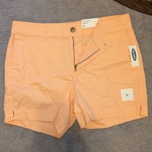 Old Navy Everyday Short Women's 6 Orange